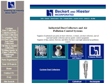 Tablet Screenshot of bhdustcollectors.com